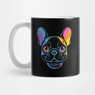 Rainbow French Bulldog Dog Lover Frenchie Mug